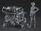 Ghost in the Shell PLAMAX minimum factory Plastic Model Kit Motoko Kusanagi with Fuchikoma: Thermo-Optical Camouflage Ver. 8 cm