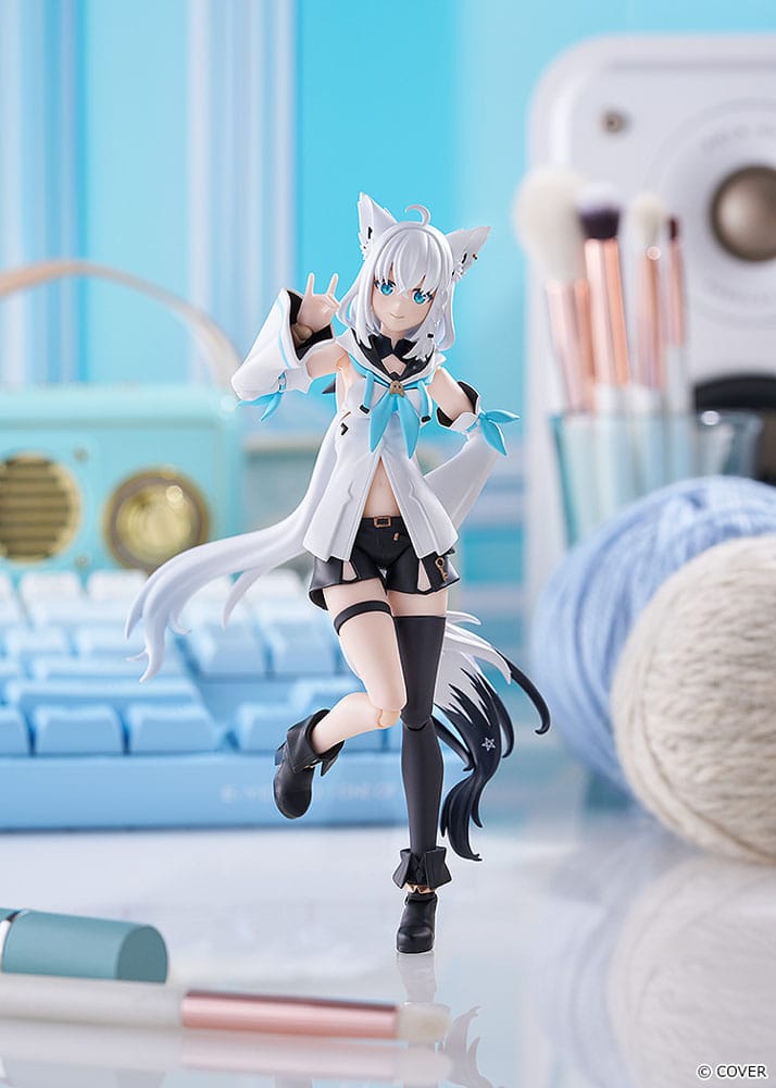 Hololive Production Figma Action Figur Shirakami Fubuki 15 cm Max Factory