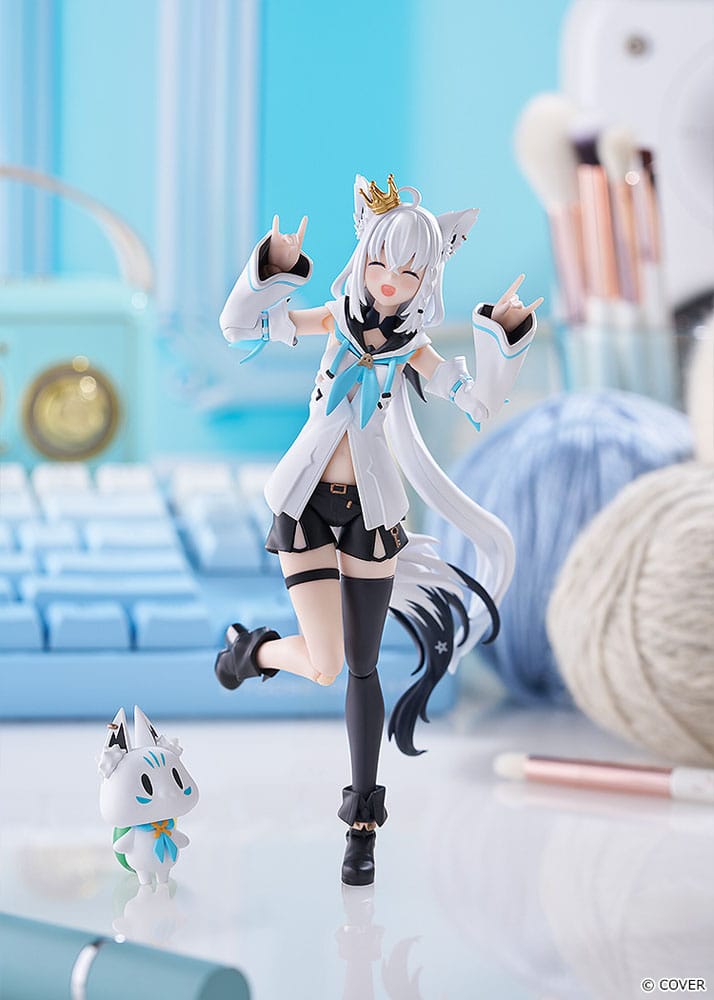 Hololive Production Figma Action Figur Shirakami Fubuki 15 cm Max Factory