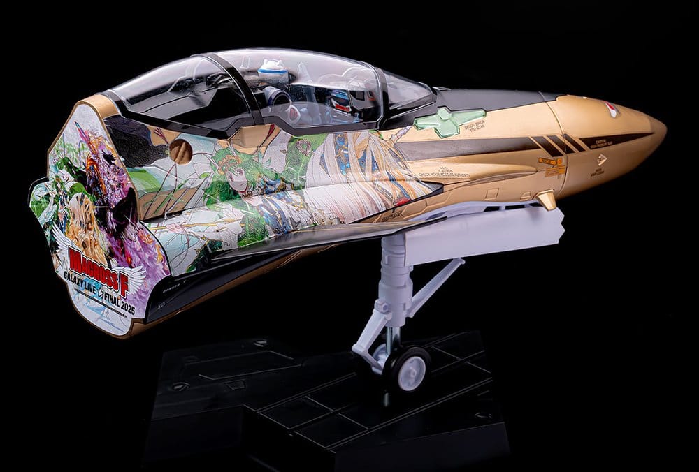 Macross Frontier Plastmodellkit PLAMAX MF-98: minimum fabrik Fighter Nose Collection YF-29 GALAXY SET 90 cm