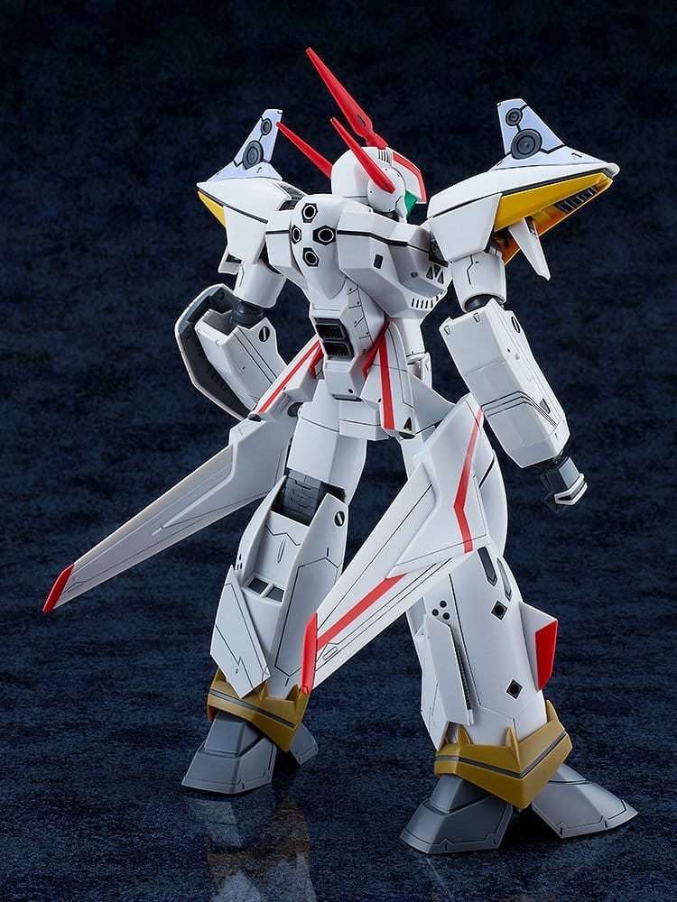 Macross Dynamite 7 Plastmodellbyggsats 1/72 PLAMAX VF-19P Excalibur (Planet Zola Patrol Corps) 23 cm