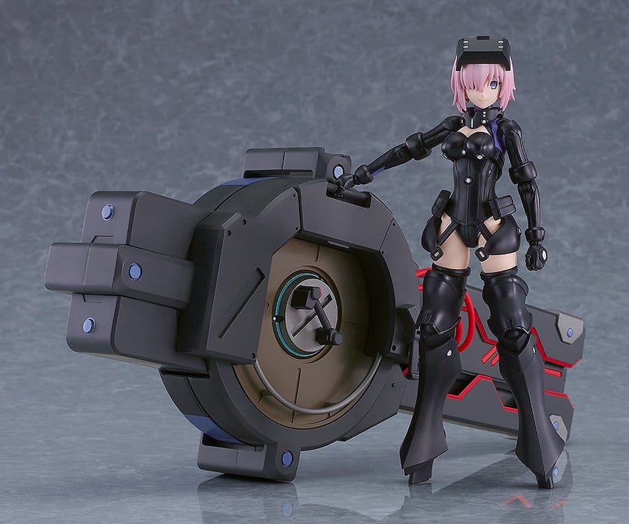 Fate/Grand Order Plamatea Plastic Model Kit Shielder/Mash Kyrielight (Ortinax) Black Barrel Edition 17 cm