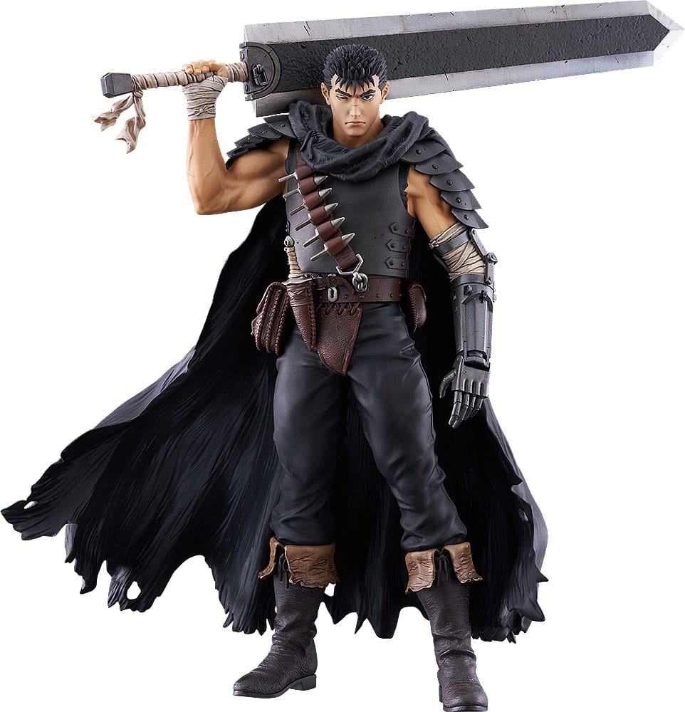 Berserk Pop Up Parade L PVC Figur Guts (Black Swordsman) 22 cm Max Factory