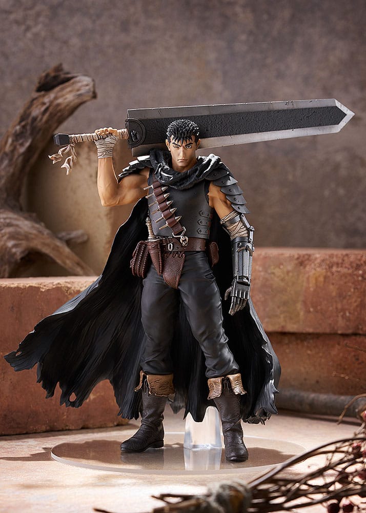 Berserk Pop Up Parade L PVC Figur Guts (Black Swordsman) 22 cm Max Factory