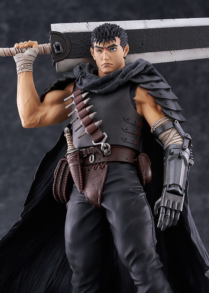Berserk Pop Up Parade L PVC Figur Guts (Black Swordsman) 22 cm Max Factory