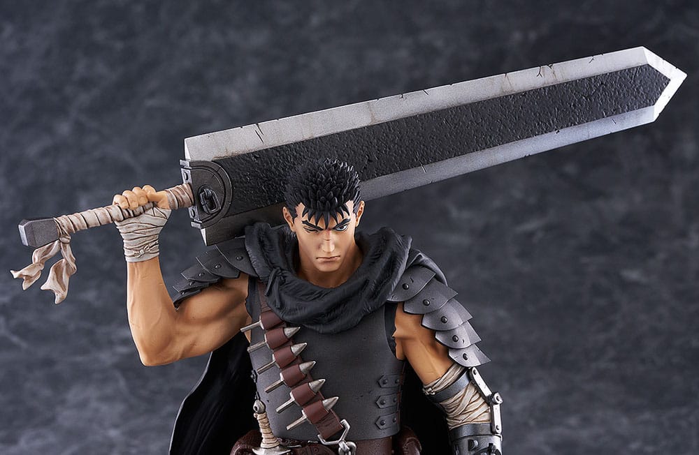 Berserk Pop Up Parade L PVC Figur Guts (Black Swordsman) 22 cm Max Factory