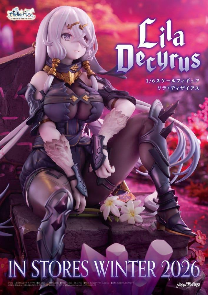 Atelier Ryza: Ever Darkness & the Secret Hideout PVC Figur 1/6 Lila Decyrus 18 cm Max Factory