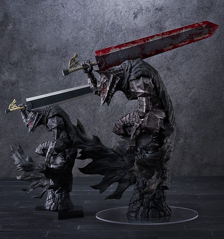 Berserk Pop Up Parade PVC Figur Guts (Berserker Armor) XL Storlek 38 cm Max Factory