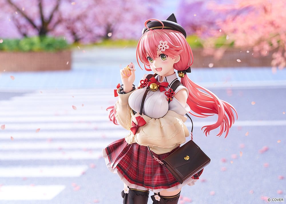 Hololive Production PVC-figur 1/7 Sakura Miko: Date Style - Casual Outfit Ver. 24 cm