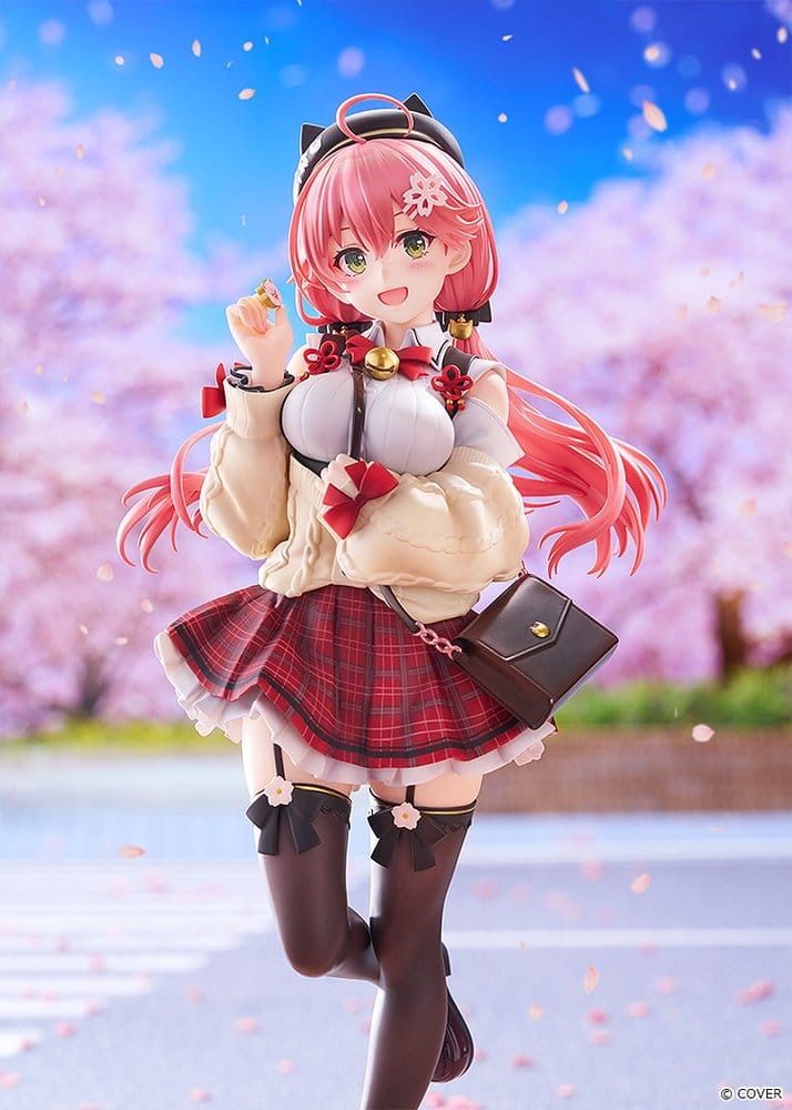 Hololive Production PVC-figur 1/7 Sakura Miko: Date Style - Casual Outfit Ver. 24 cm