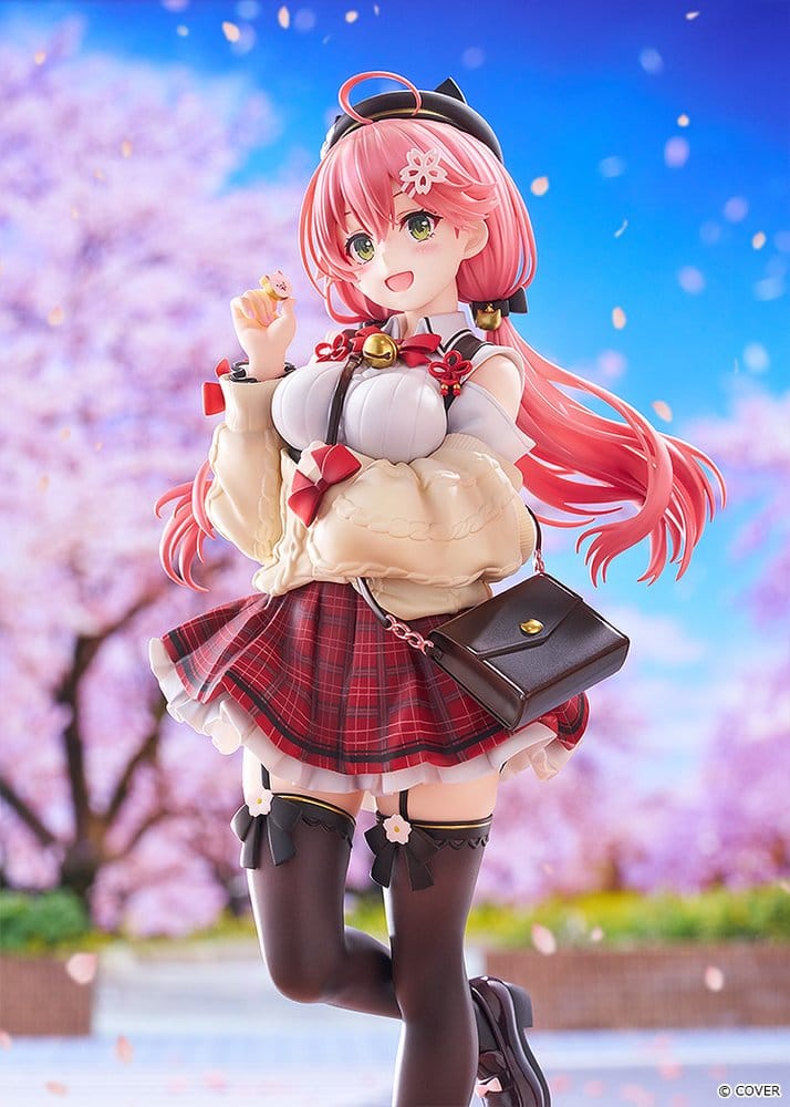 Hololive Production PVC-figur 1/7 Sakura Miko: Date Style - Casual Outfit Ver. 24 cm