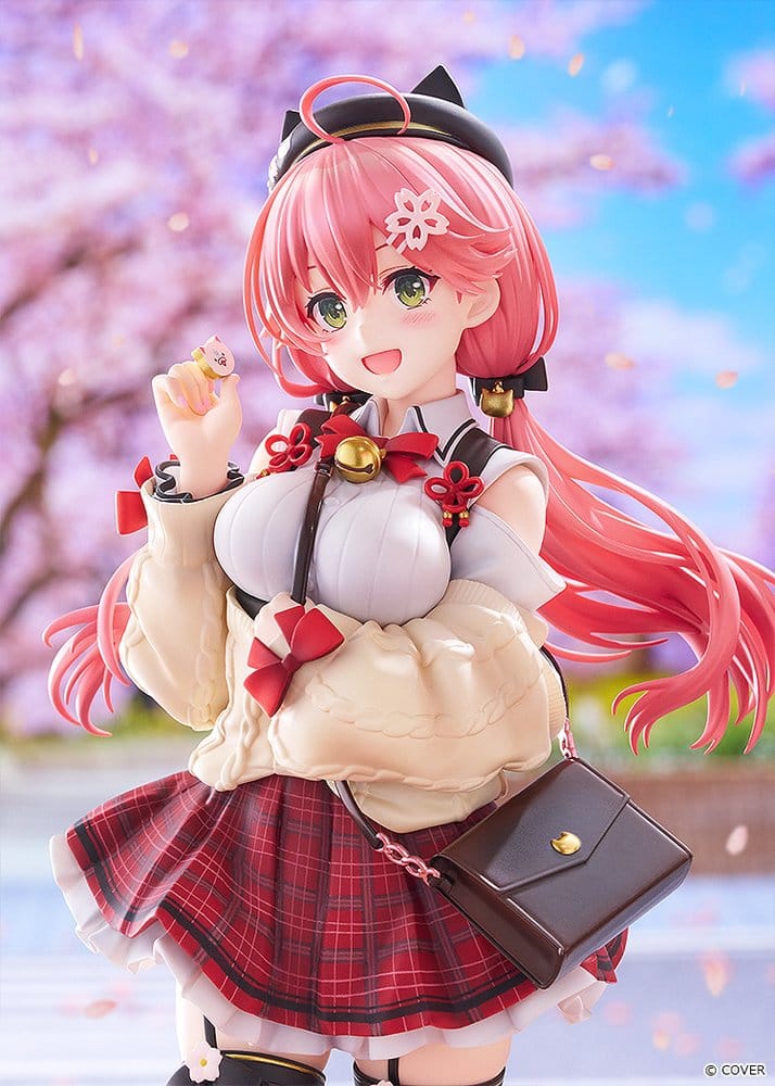 Hololive Production PVC-figur 1/7 Sakura Miko: Date Style - Casual Outfit Ver. 24 cm