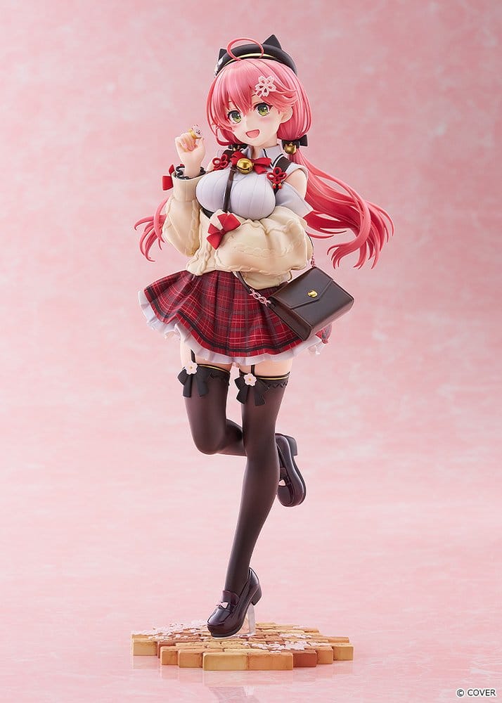Hololive Production PVC-figur 1/7 Sakura Miko: Date Style - Casual Outfit Ver. 24 cm