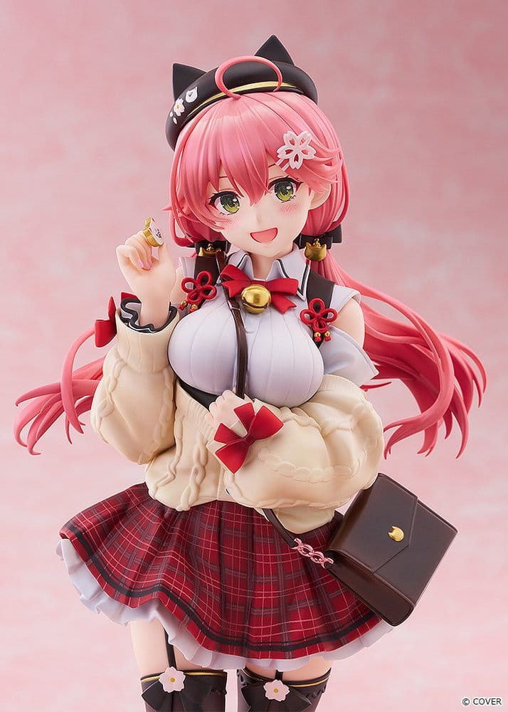 Hololive Production PVC-figur 1/7 Sakura Miko: Date Style - Casual Outfit Ver. 24 cm