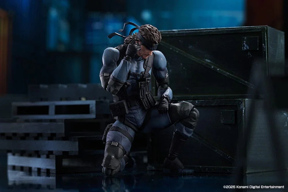 Metal Gear Solid 2: Sons of Liberty Figma Action Figur Solid Snake MGS2 Ver. Updated Edition 16 cm Max Factory