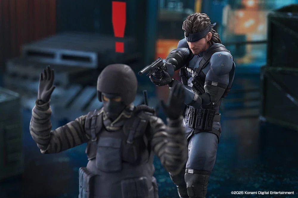 Metal Gear Solid 2: Sons of Liberty Figma Action Figur Solid Snake MGS2 Ver. Updated Edition 16 cm Max Factory