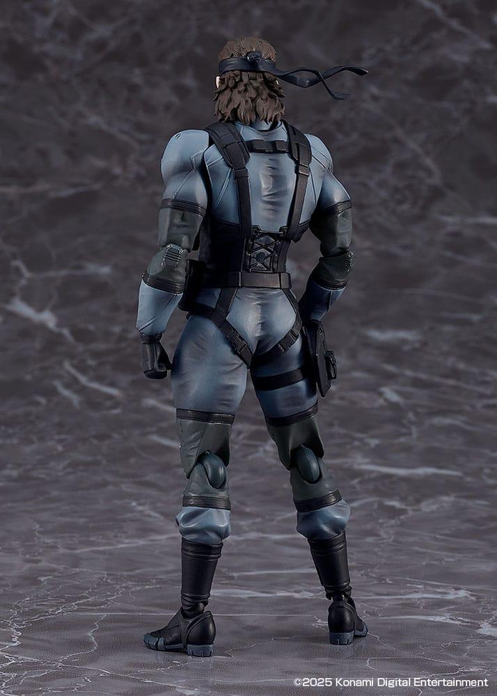 Metal Gear Solid 2: Sons of Liberty Figma Action Figur Solid Snake MGS2 Ver. Updated Edition 16 cm Max Factory