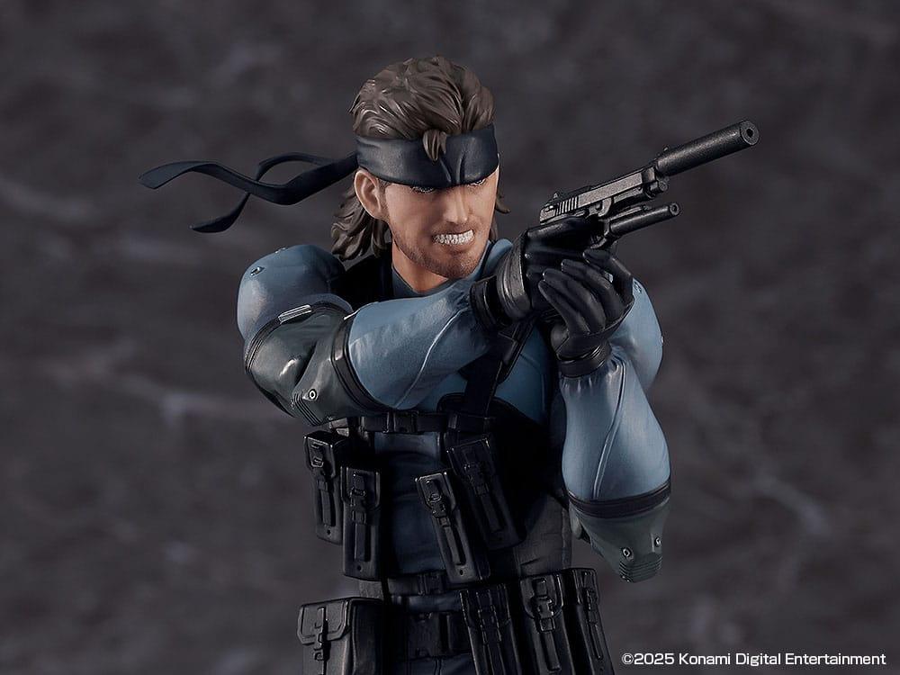 Metal Gear Solid 2: Sons of Liberty Figma Action Figur Solid Snake MGS2 Ver. Updated Edition 16 cm Max Factory