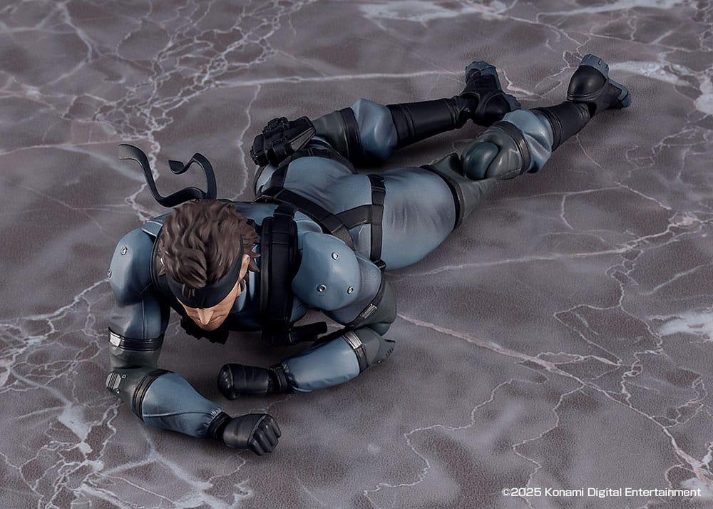 Metal Gear Solid 2: Sons of Liberty Figma Action Figur Solid Snake MGS2 Ver. Updated Edition 16 cm Max Factory