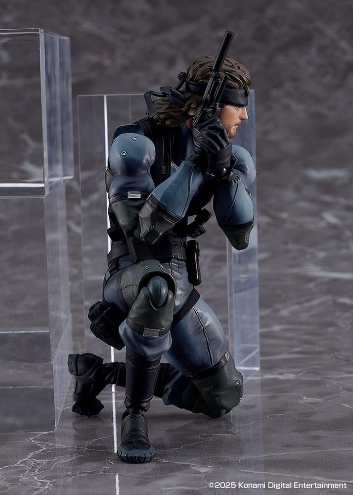Metal Gear Solid 2: Sons of Liberty Figma Action Figur Solid Snake MGS2 Ver. Updated Edition 16 cm Max Factory