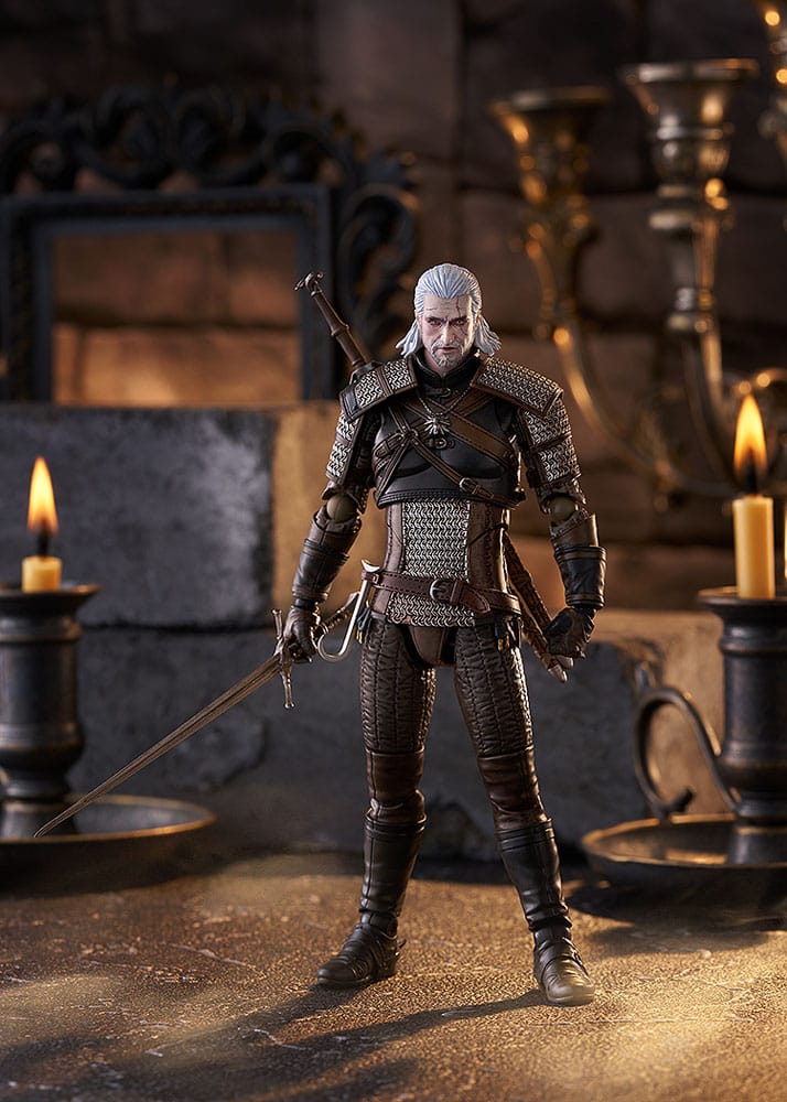 The Witcher 3: Wild Hunt Figma Action Figur Geralt 16 cm Max Factory