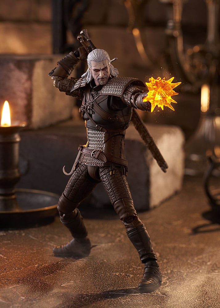 The Witcher 3: Wild Hunt Figma Action Figur Geralt 16 cm Max Factory