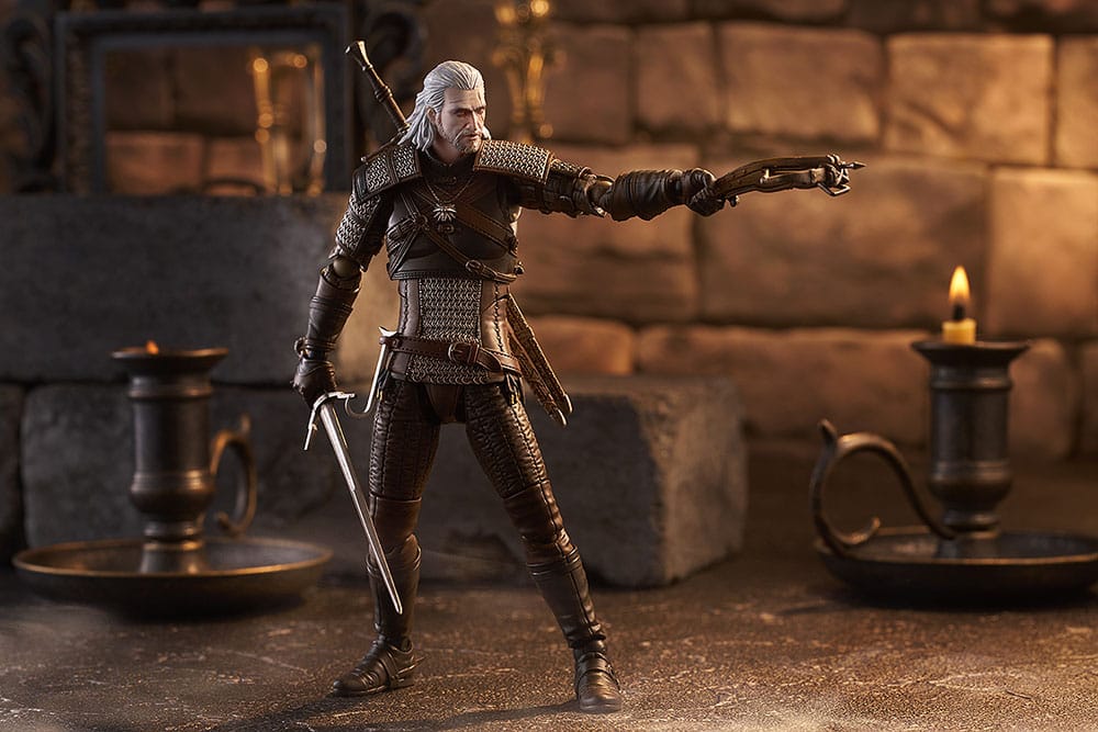 The Witcher 3: Wild Hunt Figma Action Figur Geralt 16 cm Max Factory