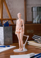 Figma Action Figur Nishimura Stil Teckning Docka Oliv Kött 21 cm