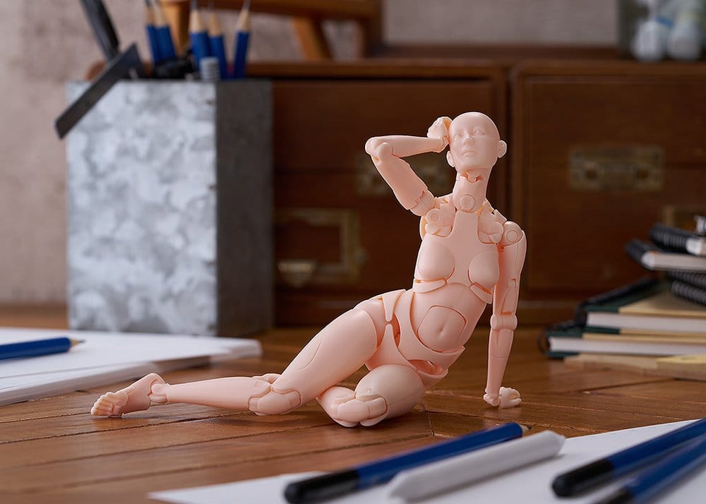 Figma Action Figur Nishimura Stil Teckning Docka Oliv Kött 21 cm