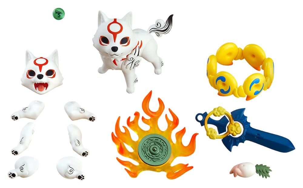Okami Nendoroid Actionfigur Amaterasu DX-version 10 cm