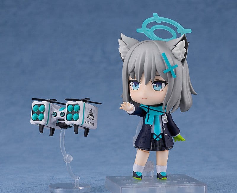 Blue Archive Nendoroid Actionfigur Shiroko Sunaookami (omtryck) 10 cm