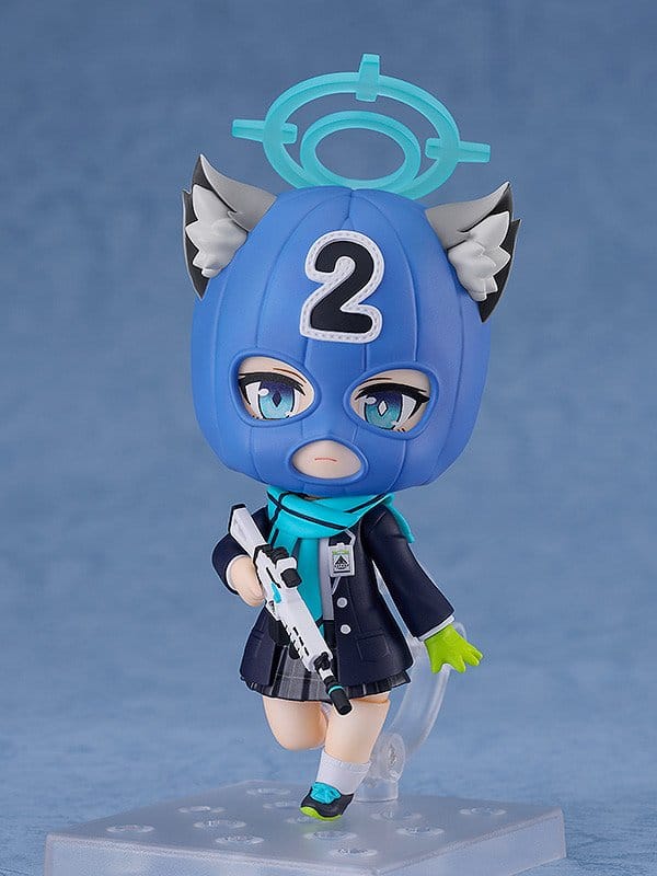 Blue Archive Nendoroid Actionfigur Shiroko Sunaookami (omtryck) 10 cm