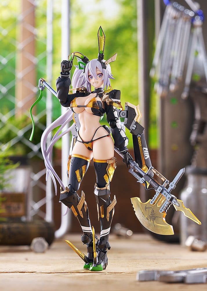 Figma-actionfigur Silva Barrelline i kanindräkt, 17 cm - Bunny Suit Planning