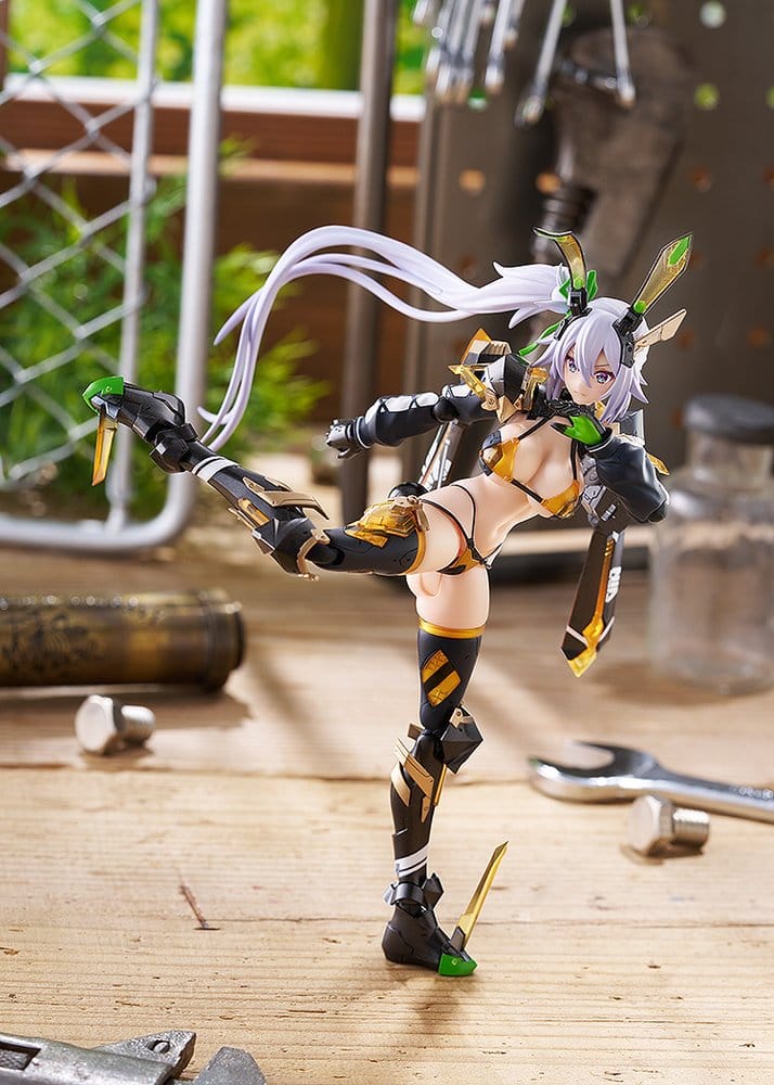 Figma-actionfigur Silva Barrelline i kanindräkt, 17 cm - Bunny Suit Planning