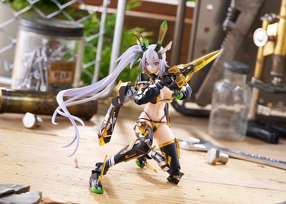 Figma-actionfigur Silva Barrelline i kanindräkt, 17 cm - Bunny Suit Planning