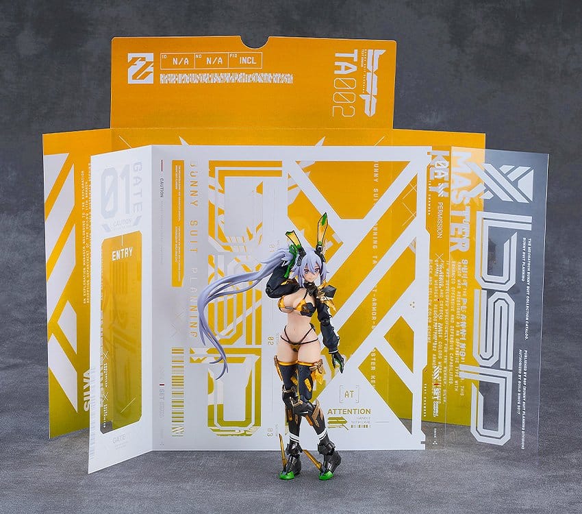 Figma-actionfigur Silva Barrelline i kanindräkt, 17 cm - Bunny Suit Planning