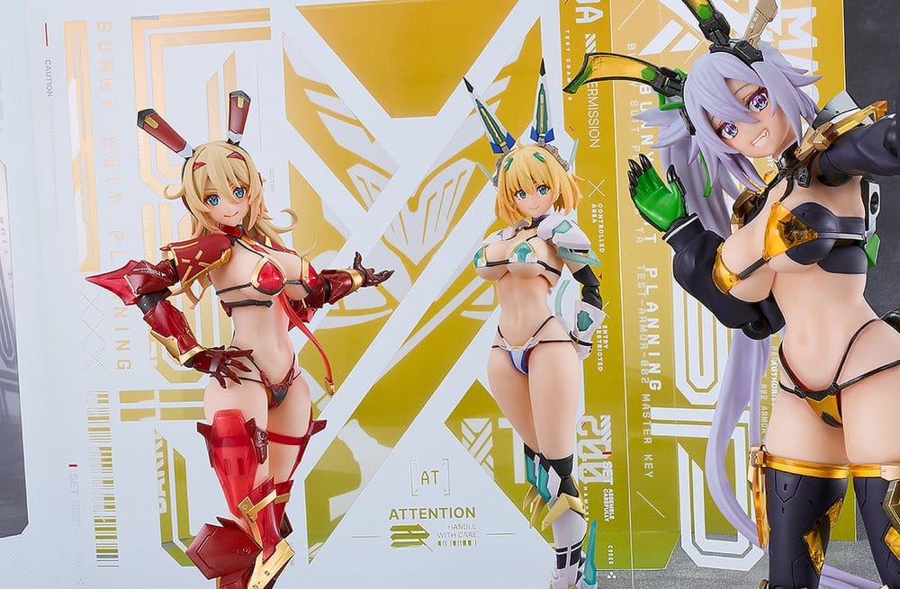 Figma-actionfigur Silva Barrelline i kanindräkt, 17 cm - Bunny Suit Planning