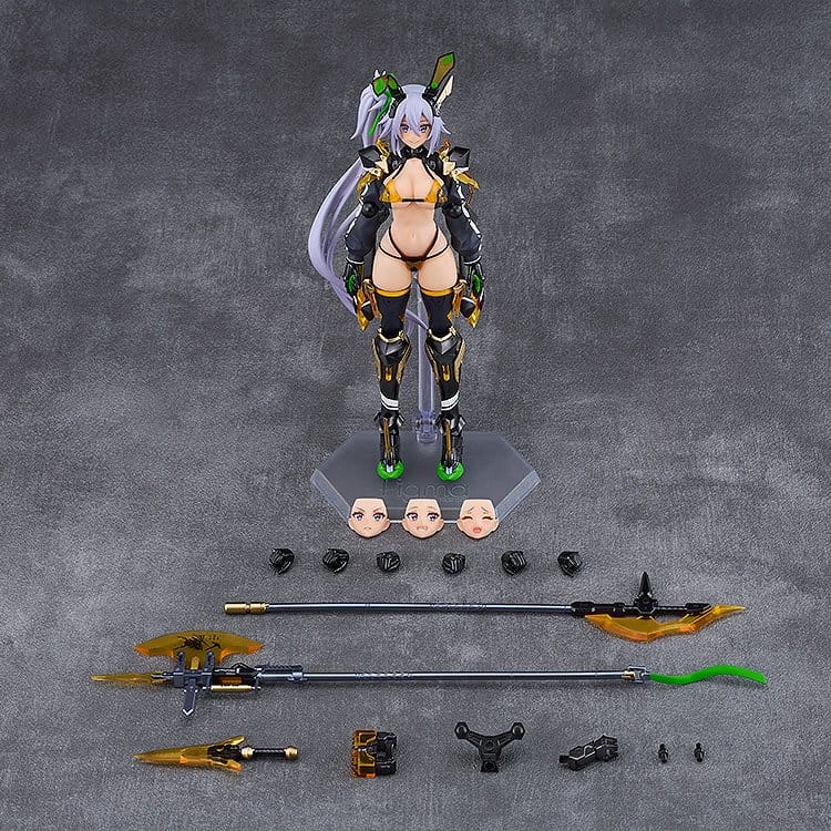 Figma-actionfigur Silva Barrelline i kanindräkt, 17 cm - Bunny Suit Planning