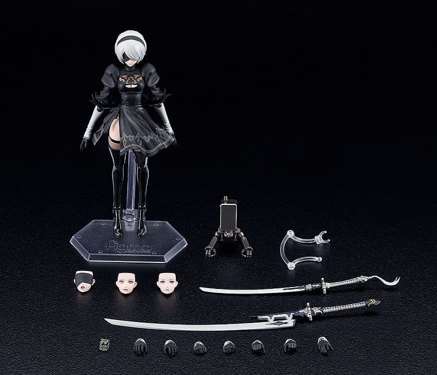 NieR:Automata Ver1.1a Figma Action Figure 2B (YoRHa No.2 Type B) 16 cm