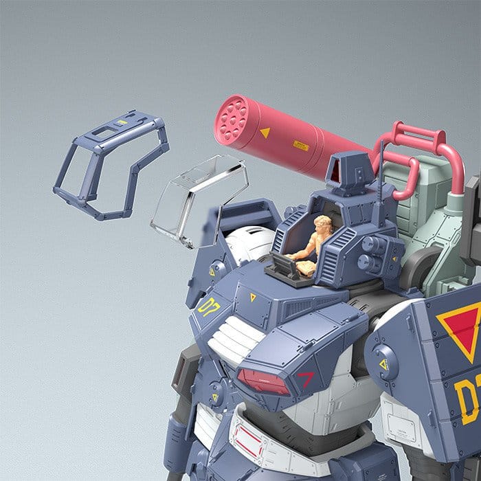Get Truth Fang of the Sun Dougram Plastmodellbyggsats 1/35 Dougram Ver. GT DX Komplett Utgåva 28 cm