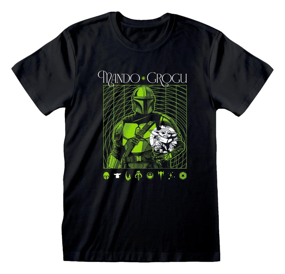 Star Wars The Mandalorian T-shirt Handover Grön Storlek XXL