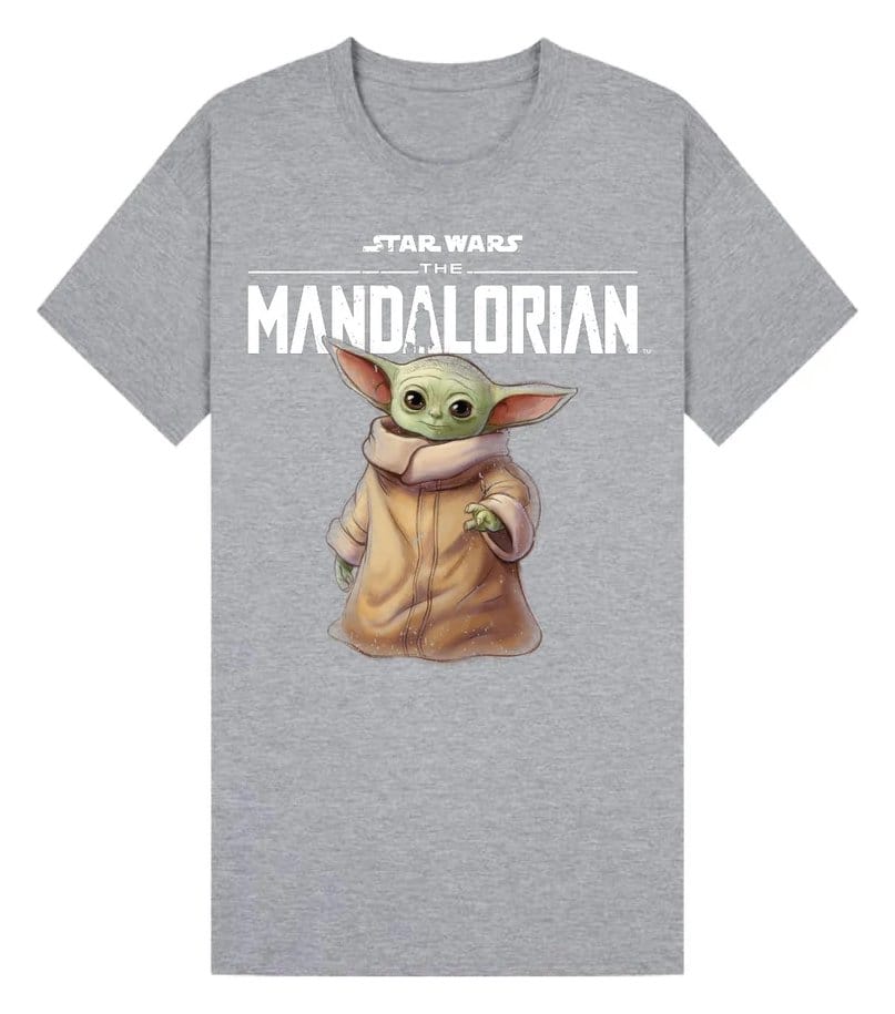 Star Wars The Mandalorian T-Shirt Grogu Pose Size L