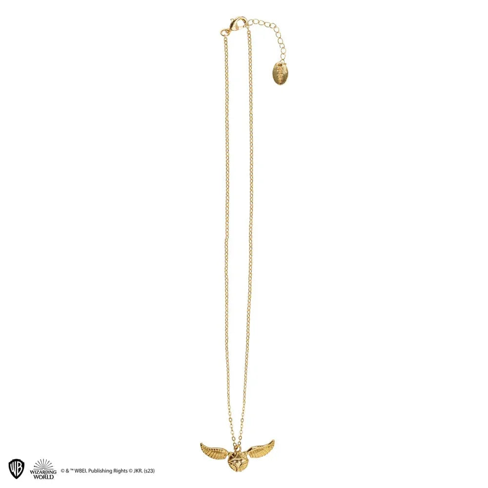 Harry Potter Halsband med Pendant Golden Snitch Cinereplicas