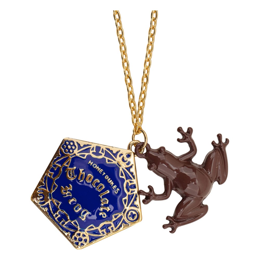 Harry Potter Halsband med Hänge Chocolate Frog Ver. 2 Cinereplicas