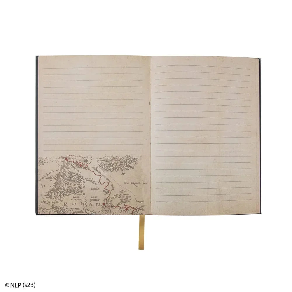 Lord of the Rings Anteckningsbok - Karta över Midgård Cinereplicas