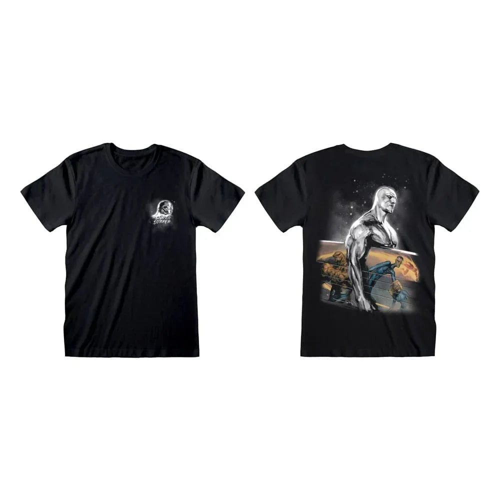 Fantastic 4 T-Shirt Silver Surfer Size M Heroes Inc