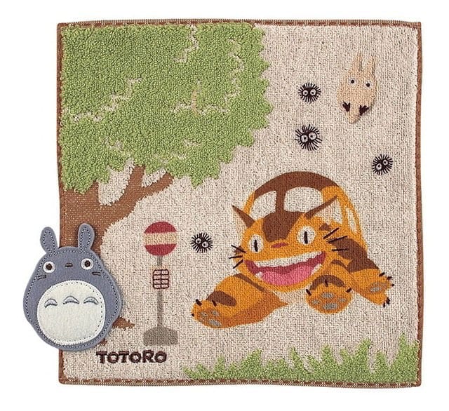 My Neighbor Totoro Mini Handduk Bus Stop 25 x 25 cm Marushin