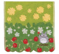 My Neighbor Totoro Mini Handduk Blommor & Jordgubbar 25 x 25 cm Marushin