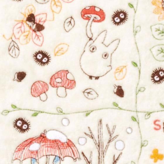 My Neighbor Totoro Mini Handduk Krans av Nötter 25 x 25 cm