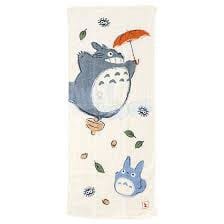My Neighbor Totoro Imabari Handduk - Stor Totoro Paraply 34 x 80 cm Marushin